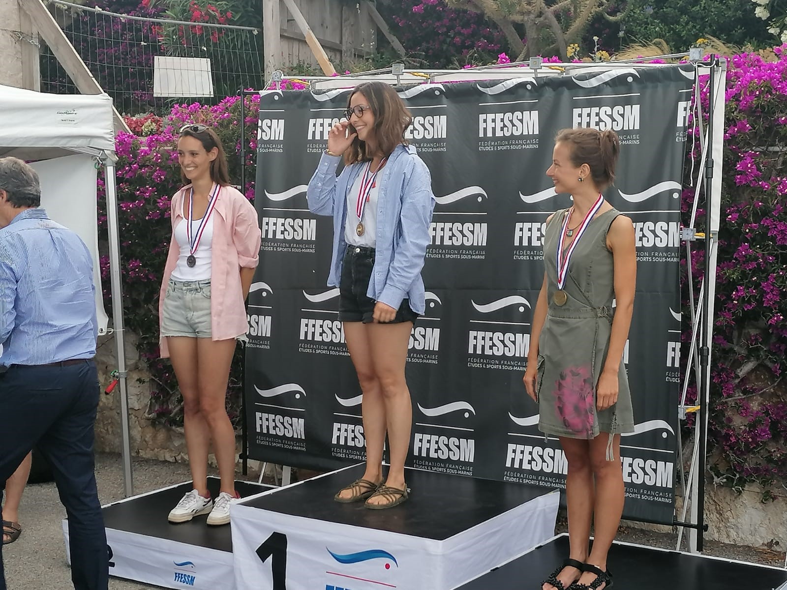 Podium d'Anne-Sophie Passalboni